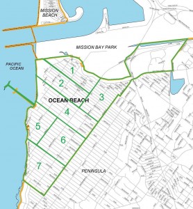 Ocean Beach Community Plan Area Map